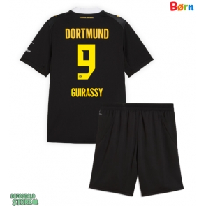 Borussia Dortmund Serhou Guirassy #9 Replika Babytøj Udebanesæt Børn 2026-27 Kortærmet (+ Korte bukser)